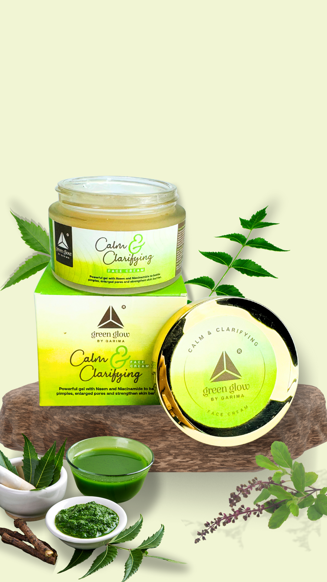 Calm & Clarifying - Anti Acne Cream