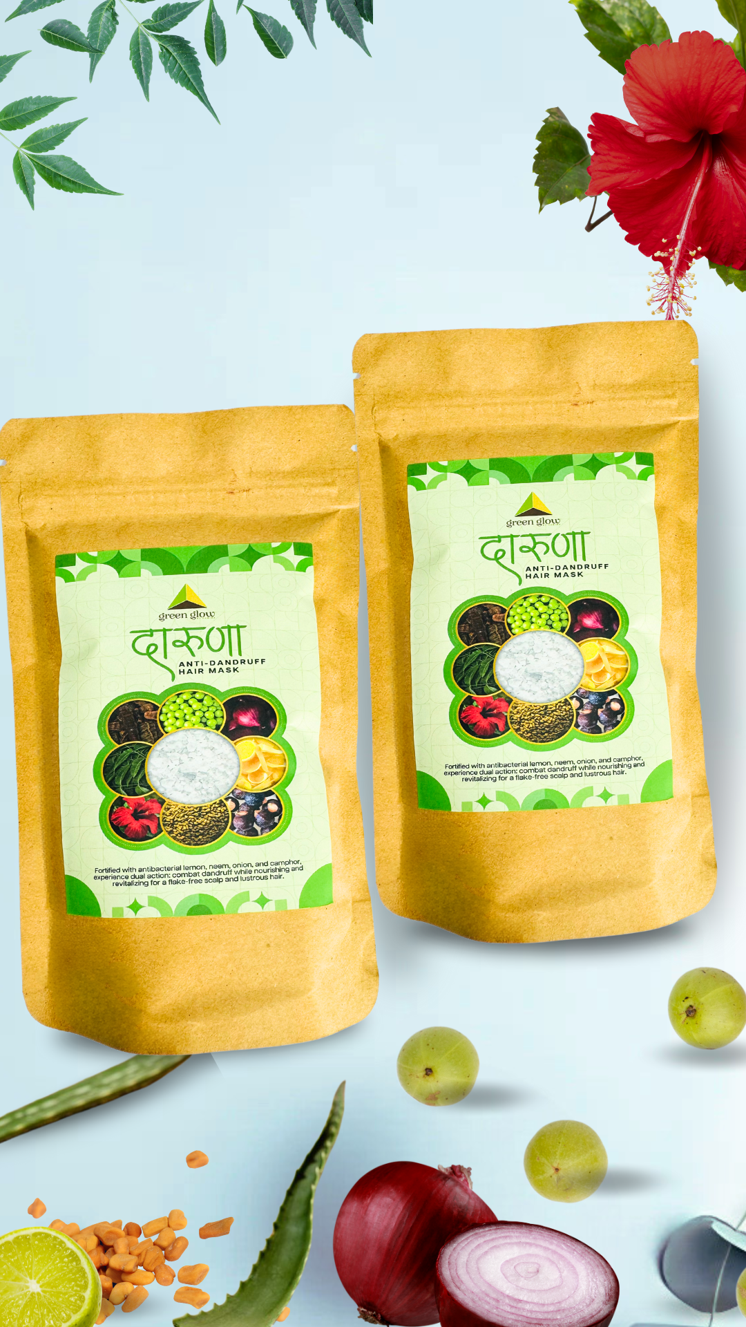 Daruna Anti-Dandruff Hair Pack